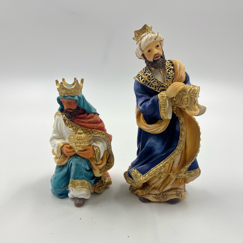 Avon Bethlehem Nativity Collection Balthasar & Kasparov